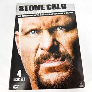 Stone Cold Steve Austin DVD Set 4 Bottom Line Superstar Wrestling Champion WWE